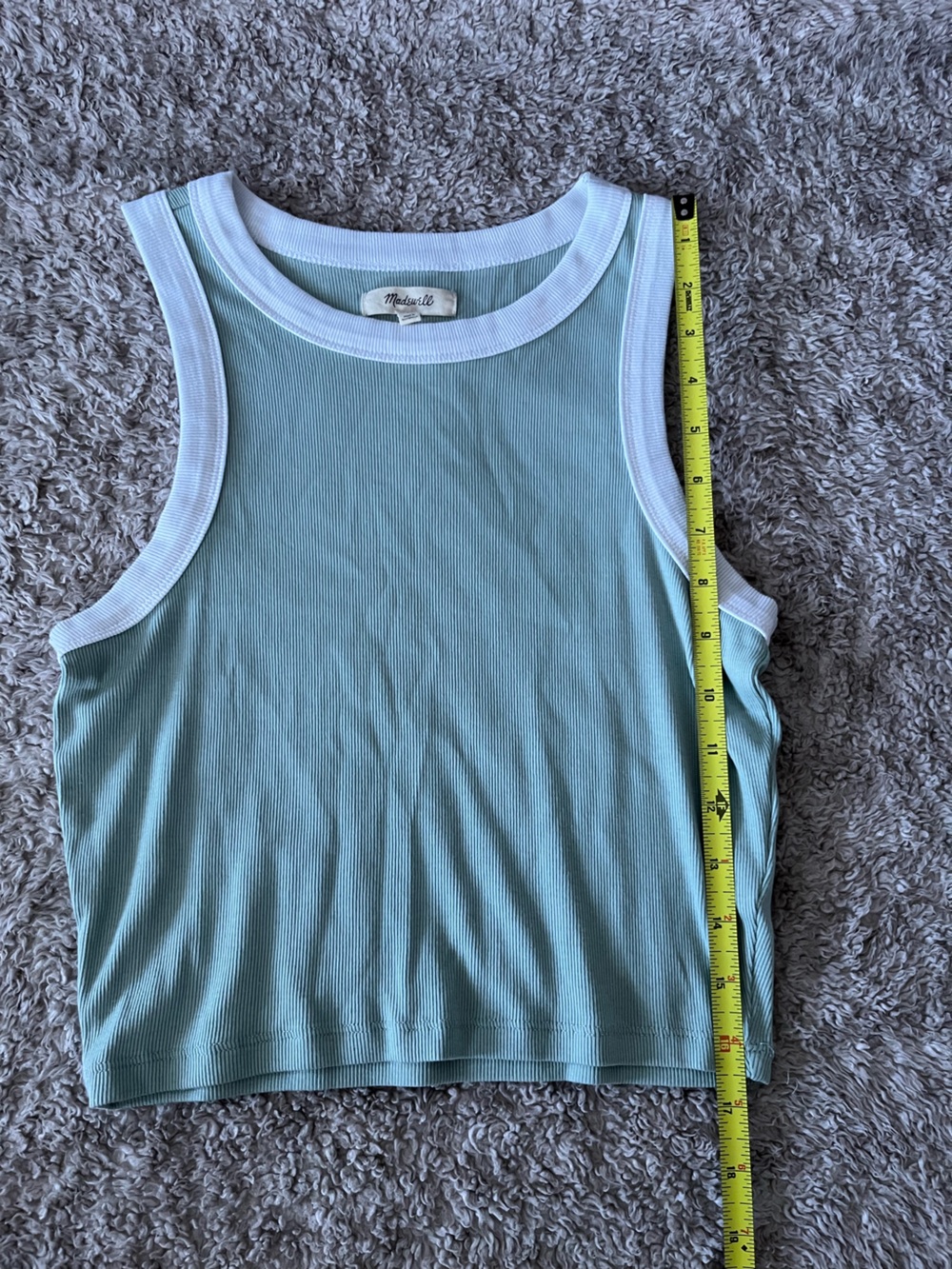 Madewell Cropped Ringer Tank - Picture 5 of 5